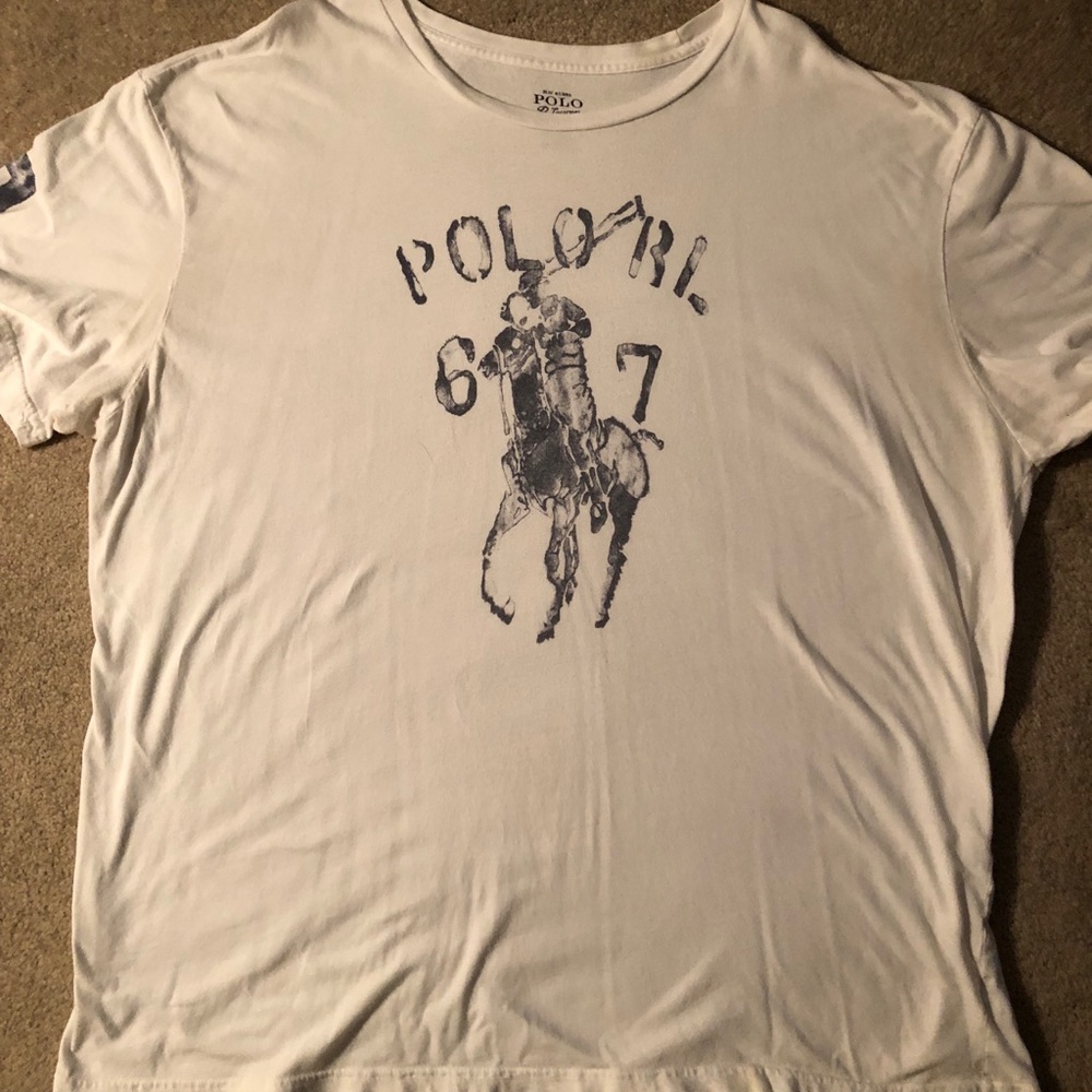 Polo oversized printed T-shirt